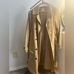 Brand New Long Gap Trench Coat